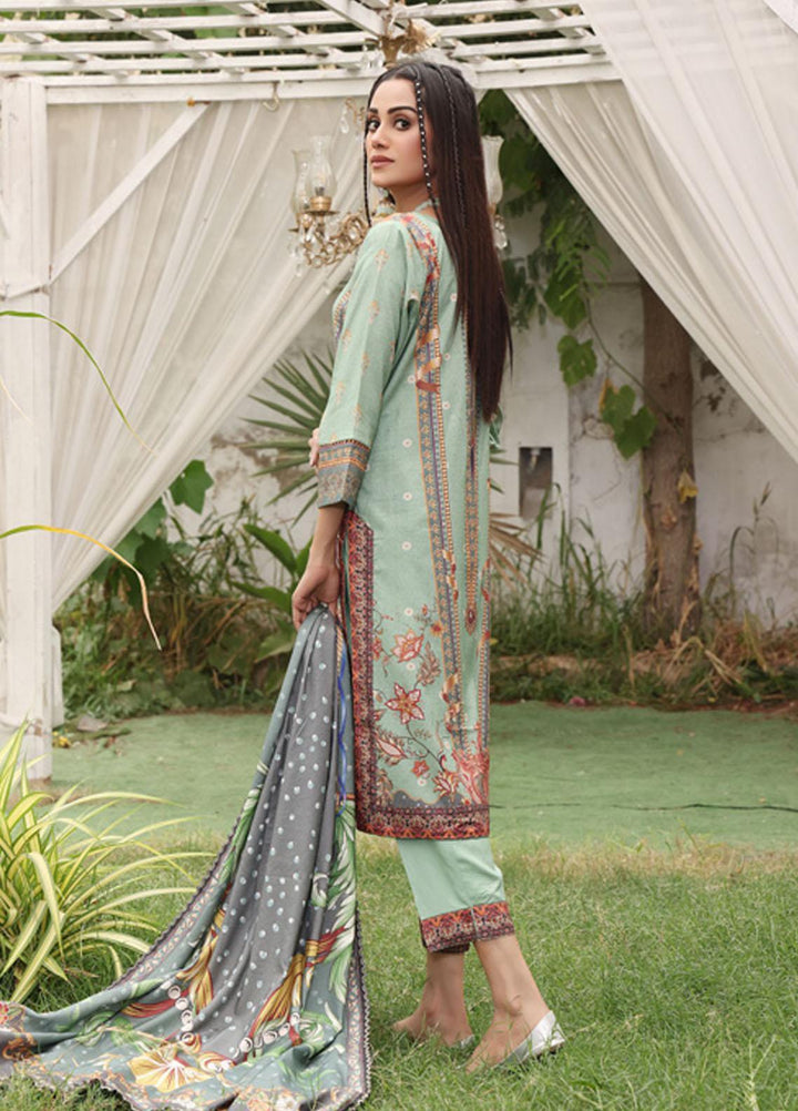 Regalia Textiles Printed Linen Suits Unstitched 3 Piece RGT22EL D-03 - Winter Collection