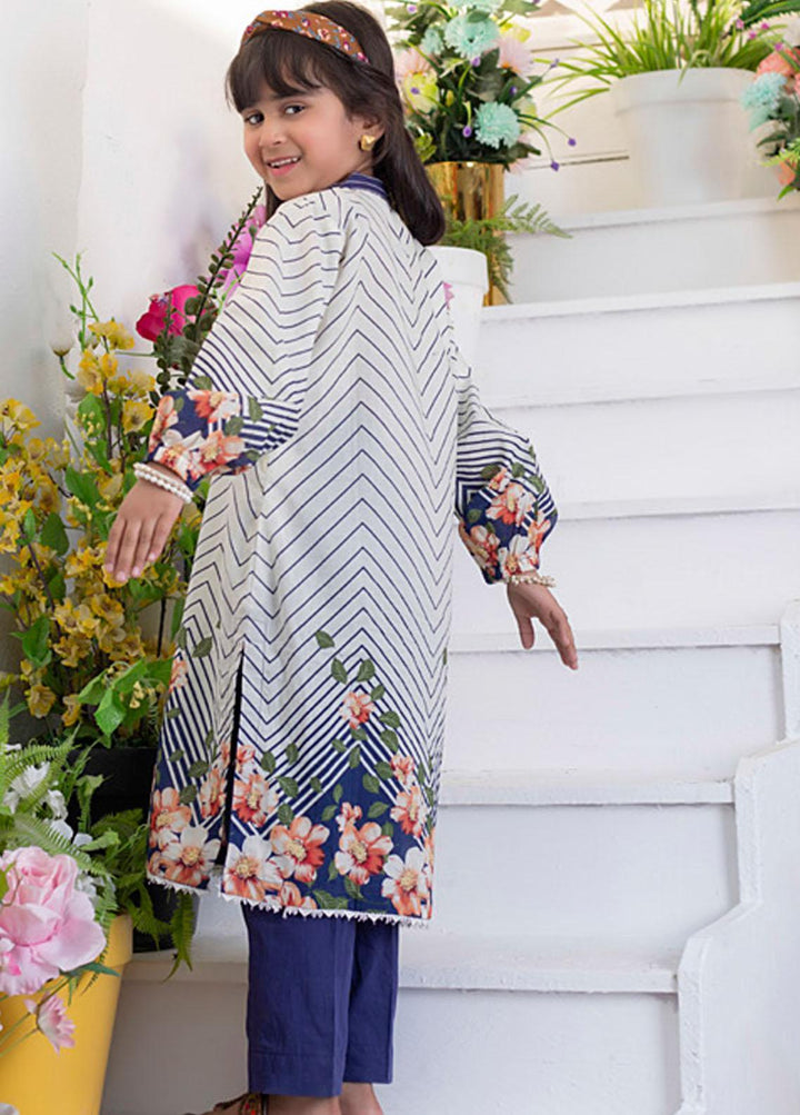 Regalia Textiles Printed Lawn Suits Unstitched 2 Piece RGT23-K4 D-04 - Summer Collection