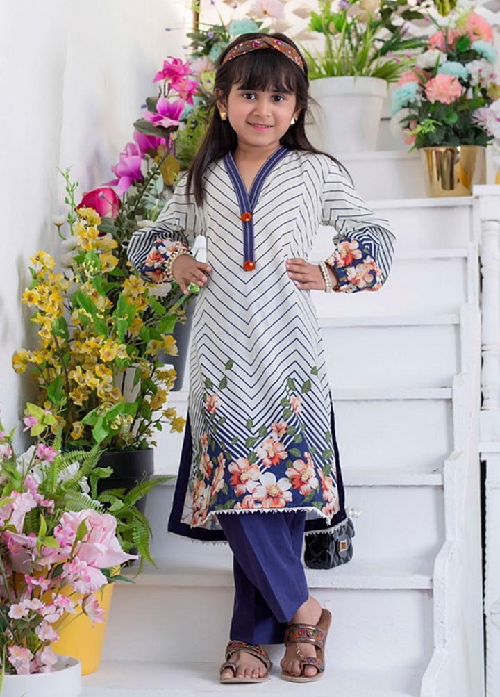 Regalia Textiles Printed Lawn Suits Unstitched 2 Piece RGT23-K4 D-04 - Summer Collection
