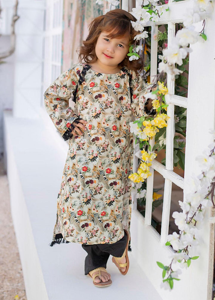 Regalia Textiles Printed Lawn Suits Unstitched 2 Piece RGT23-K4 D-09 - Summer Collection