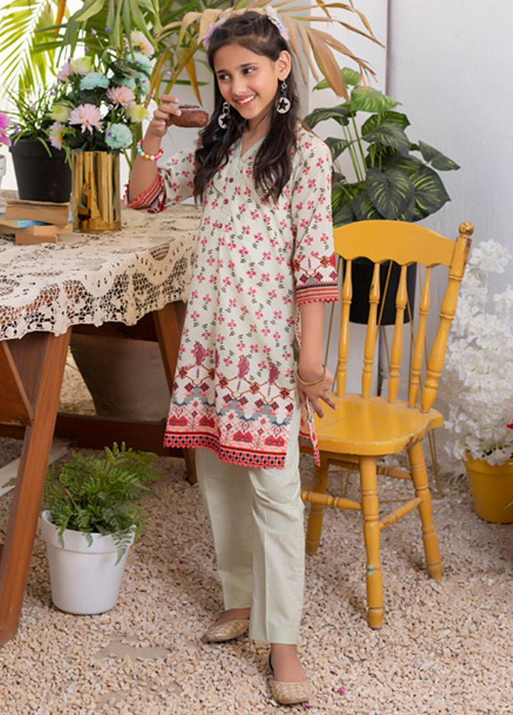 Regalia Textiles Printed Lawn Suits Unstitched 2 Piece RGT23-K4 D-10 - Summer Collection
