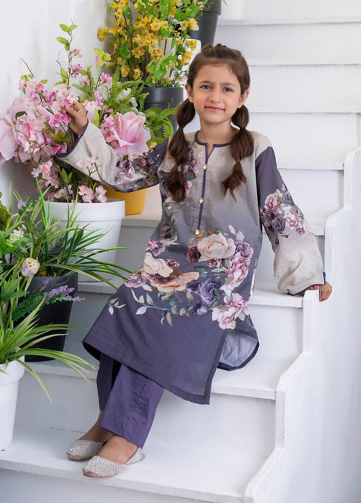 Regalia Textiles Printed Lawn Suits Unstitched 2 Piece RGT23-K4 D-11 - Summer Collection