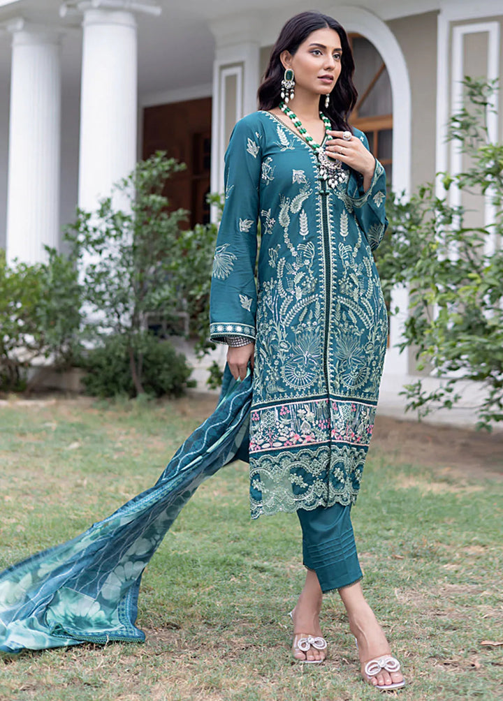 Regalia Textiles Pret Embroidered Lawn 3 Piece Suit RGT24B BFSL-3
