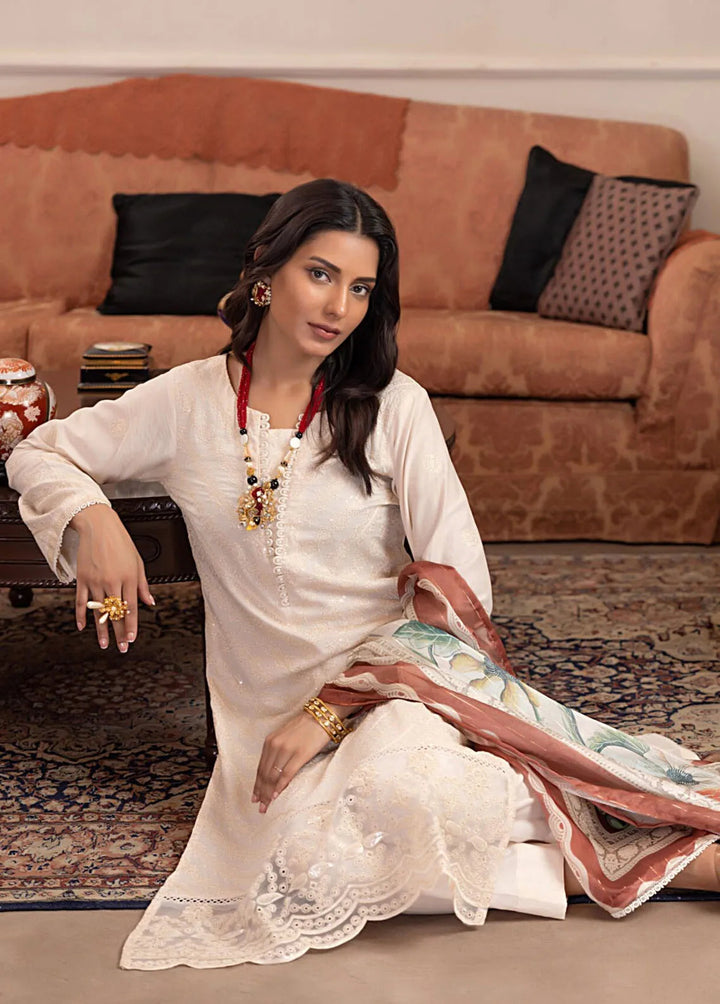 Regalia Textiles Pret Embroidered Lawn 3 Piece Suit RGT24B BFSL-5