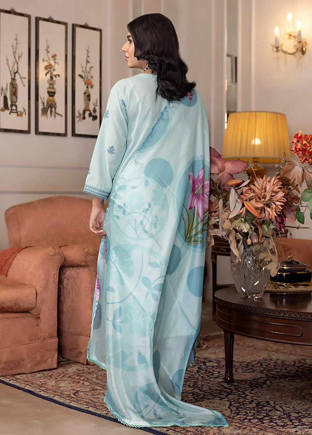 Regalia Textiles Pret Embroidered Lawn 3 Piece Suit RGT24B BFSL-6