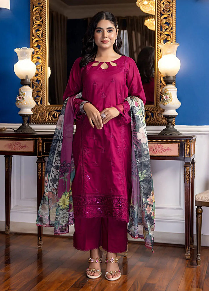 Regalia Textiles Pret Embroidered Lawn 3 Piece Suit RGT24B BFSL-8