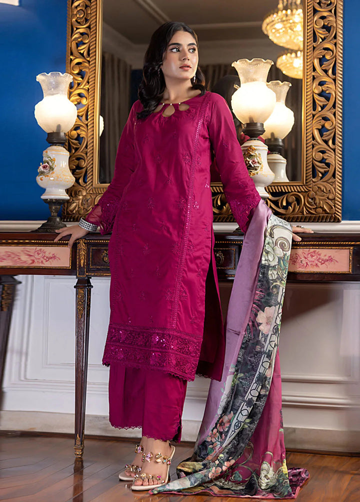 Regalia Textiles Pret Embroidered Lawn 3 Piece Suit RGT24B BFSL-8