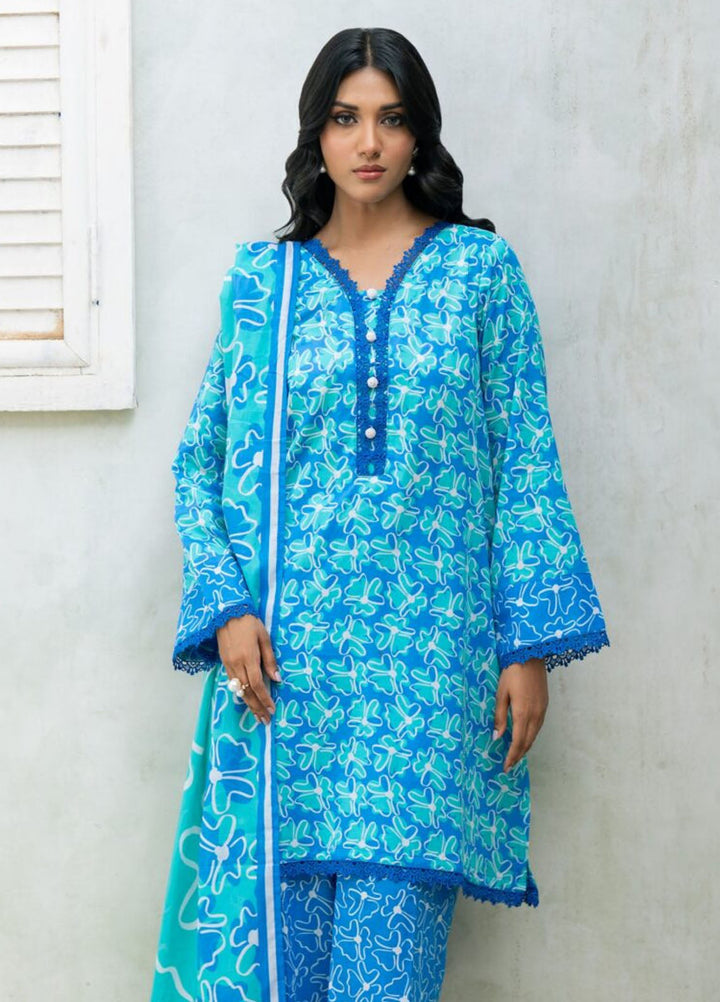 Regalia Textiles Pret Printed Lawn 3 Piece Suit ST-01