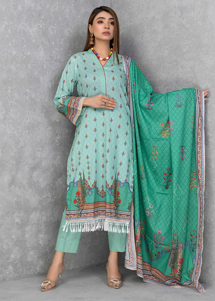 Regalia Textiles Printed Lawn Suits Unstitched 3 Piece RGT22-M4 04 - Summer Collection