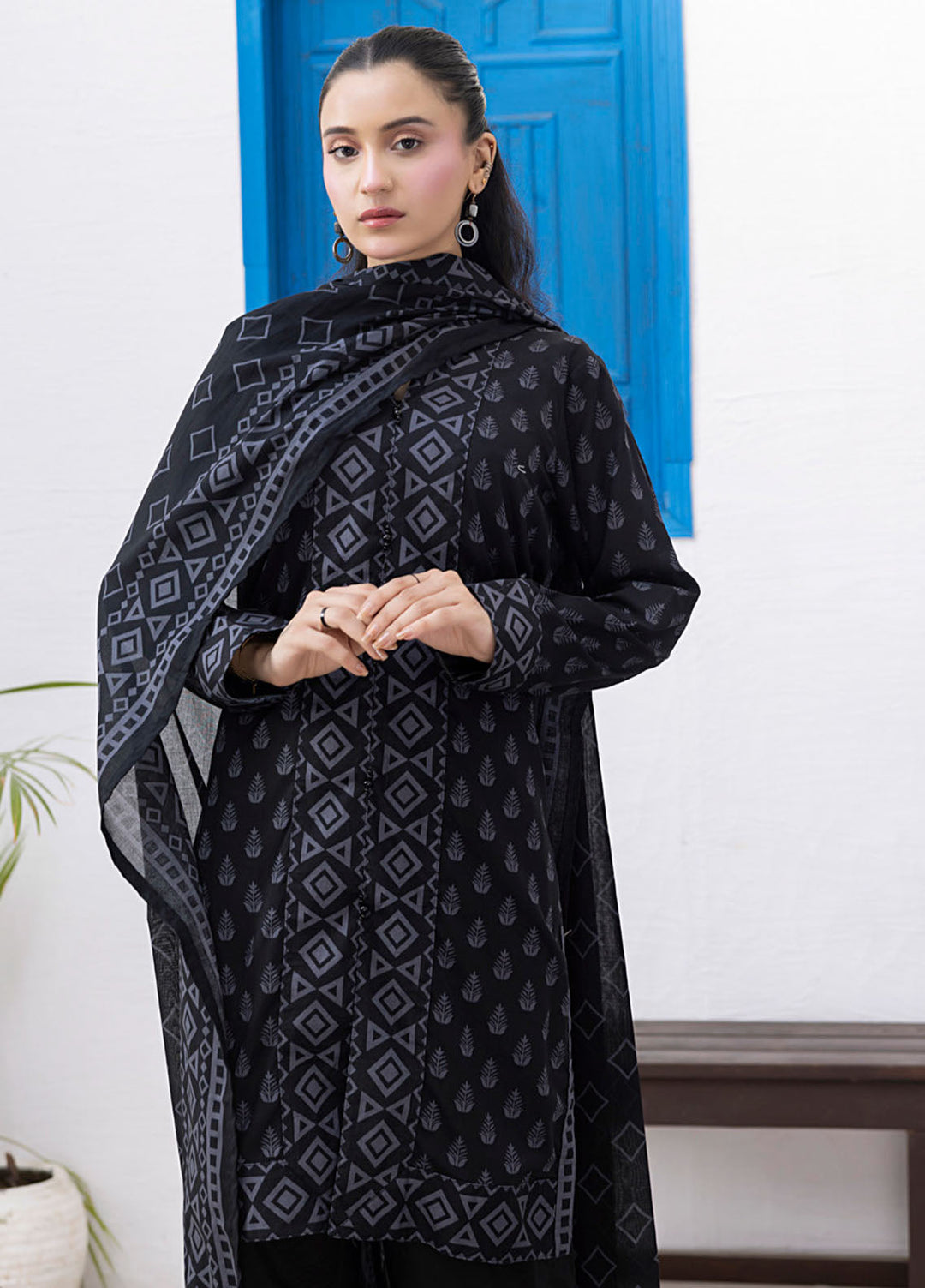 Regalia Textiles Printed Lawn Suits Unstitched 3 Piece RGT25BS D-2 - Summer Collection