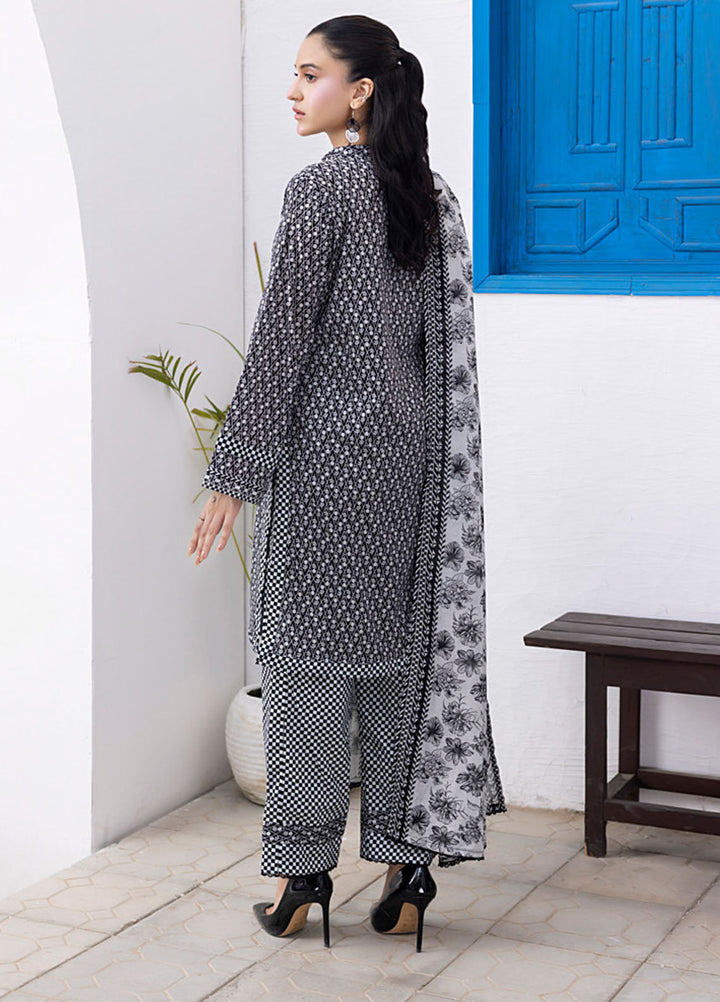 Regalia Textiles Printed Lawn Suits Unstitched 3 Piece RGT25BS D-4 - Summer Collection