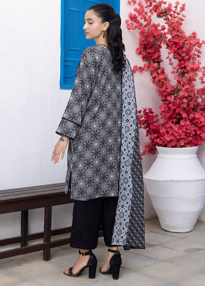 Regalia Textiles Printed Lawn Suits Unstitched 3 Piece RGT25BS D-7 - Summer Collection