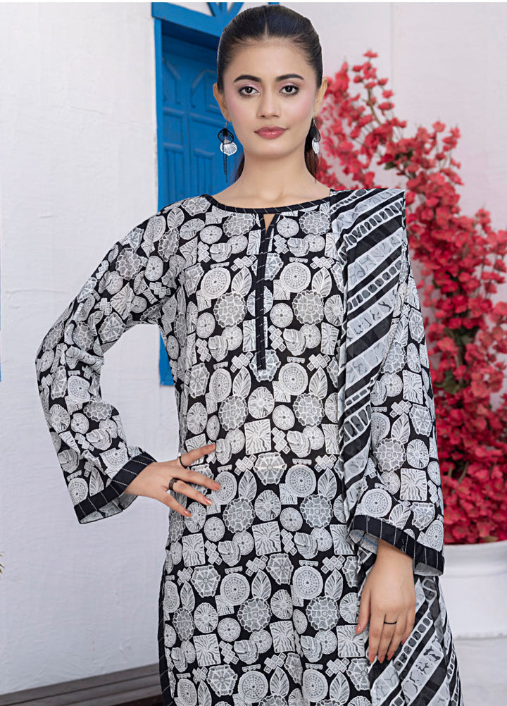 Regalia Textiles Printed Lawn Suits Unstitched 3 Piece RGT25BS D-8 - Summer Collection