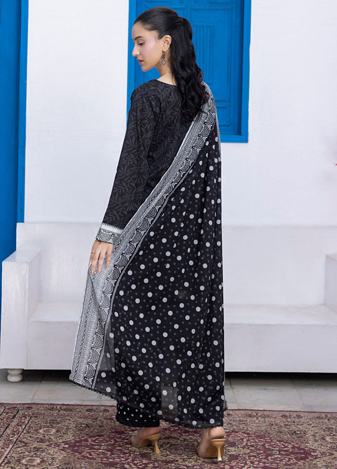 Regalia Textiles Printed Lawn Suits Unstitched 3 Piece RGT25BS D-9 - Summer Collection