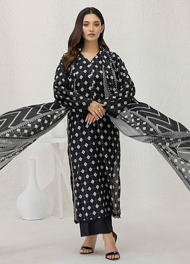 Regalia Textiles Printed Lawn Suits Unstitched 3 Piece RGT25BW D-07 - Summer Collection