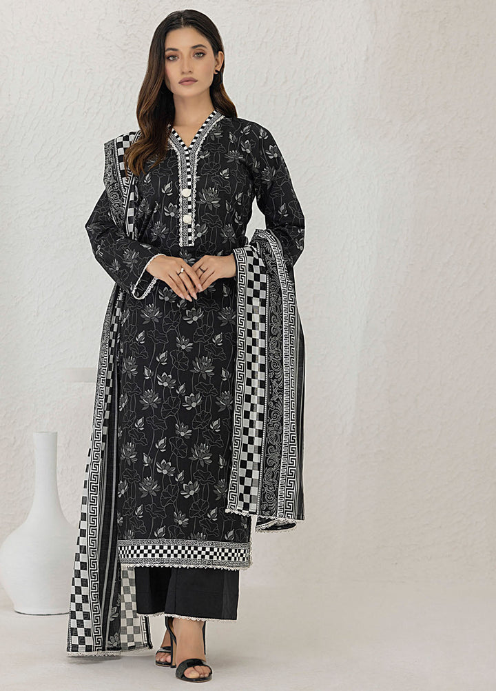 Regalia Textiles Printed Lawn Suits Unstitched 3 Piece RGT25BW D-08 - Summer Collection