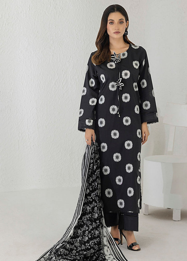 Regalia Textiles Printed Lawn Suits Unstitched 3 Piece RGT25BW D-09 - Summer Collection