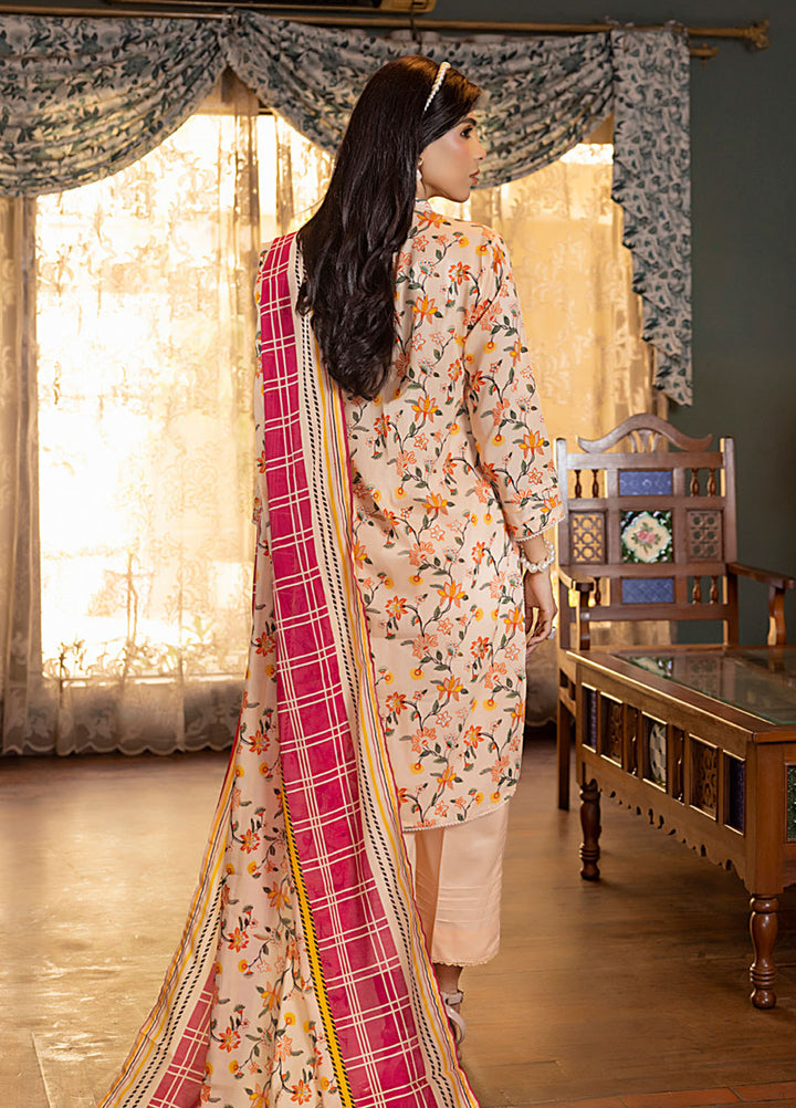 Regalia Textiles Printed Lawn Suits Unstitched 3 Piece RGT25S22 D-7 - Summer Collection