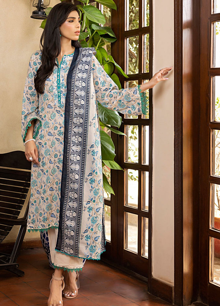 Regalia Textiles Printed Lawn Suits Unstitched 3 Piece RGT25S22 D-9 - Summer Collection