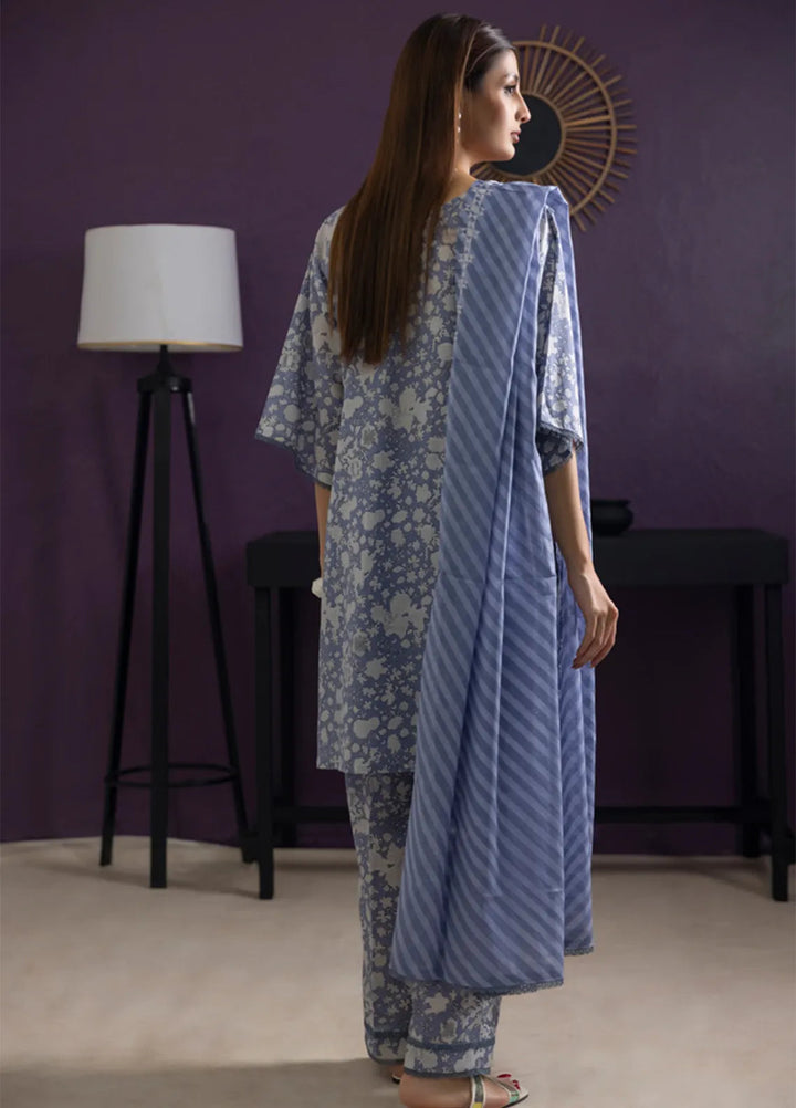 Regalia Textiles Trendy Threads Printed Lawn Suit Unstitched 3 Piece RGT24T D-01 - Summer Collection