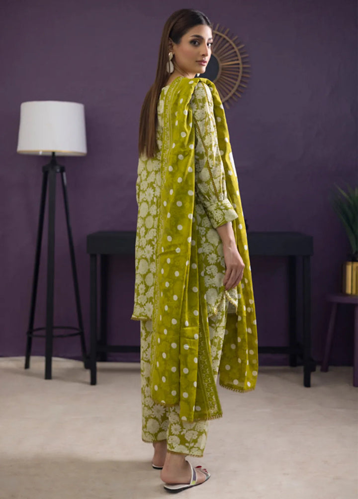 Regalia Textiles Trendy Threads Printed Lawn Suit Unstitched 3 Piece RGT24T D-02 - Summer Collection