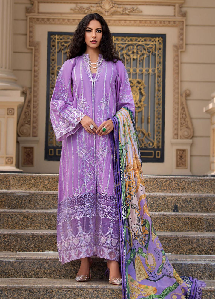 Reign Embroidered Lawn Suits Unstitched 3 Piece RGN21RG AGNES - Summer Collection