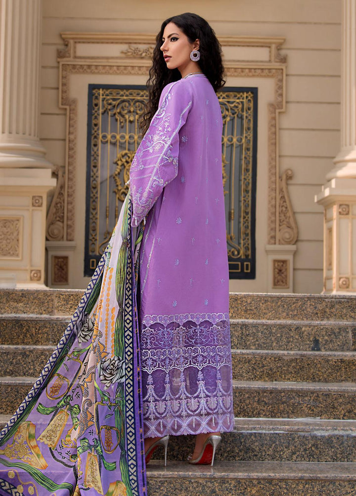 Reign Embroidered Lawn Suits Unstitched 3 Piece RGN21RG AGNES - Summer Collection