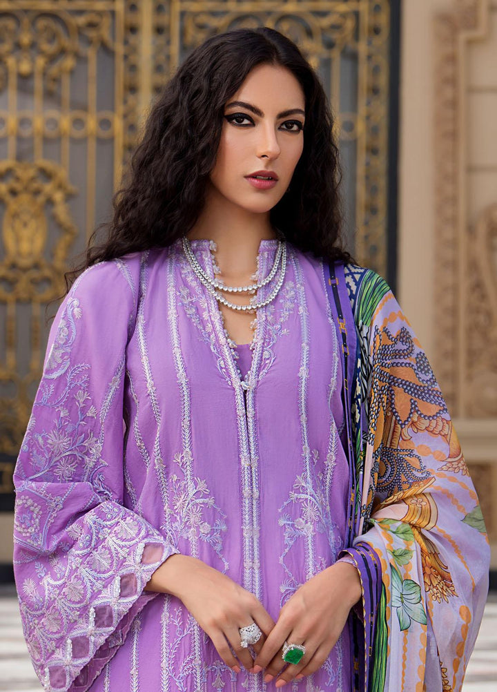Reign Embroidered Lawn Suits Unstitched 3 Piece RGN21RG AGNES - Summer Collection