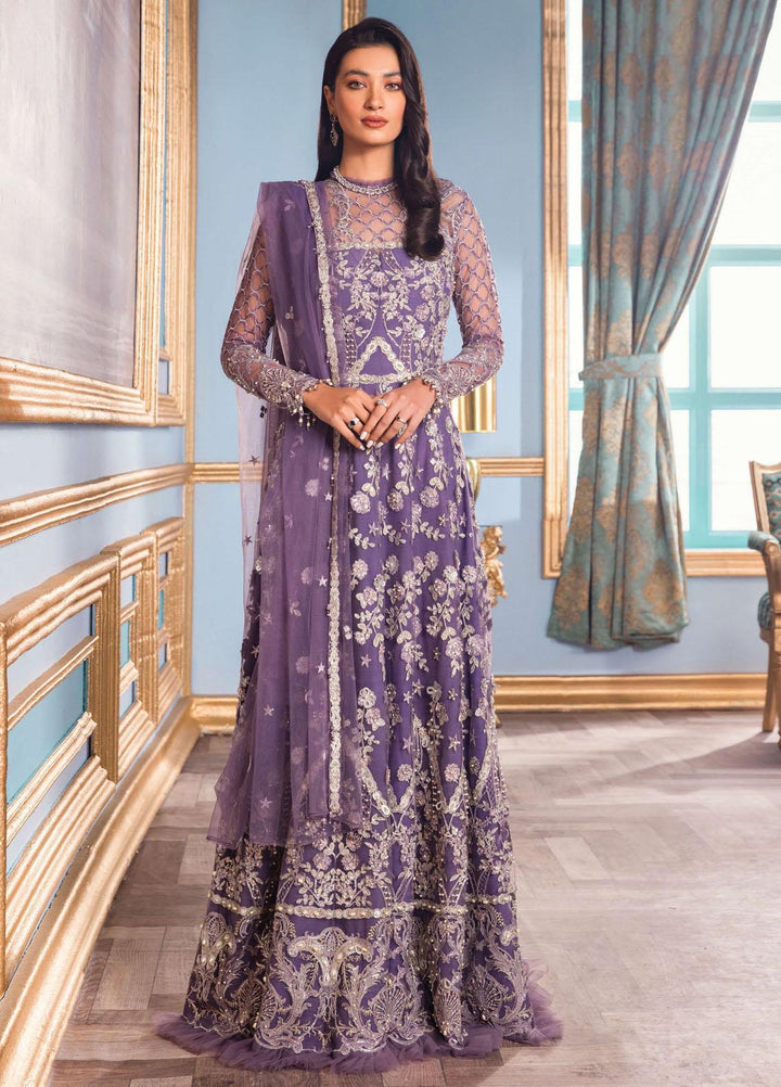 Reign Embroidered Net Suits Unstitched 3 Piece RGN22TF RN-01 AIMEE - Formals Collection