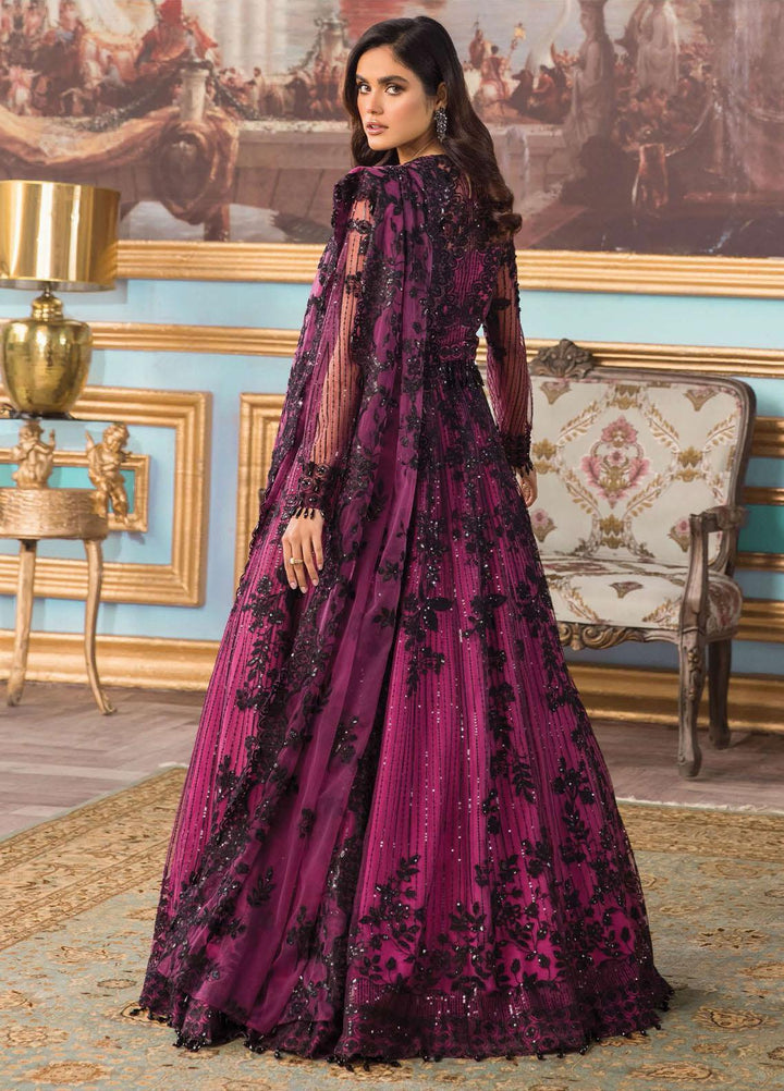 Reign Embroidered Net Suits Unstitched 3 Piece RGN22TF RN-03 LEA - Formals Collection