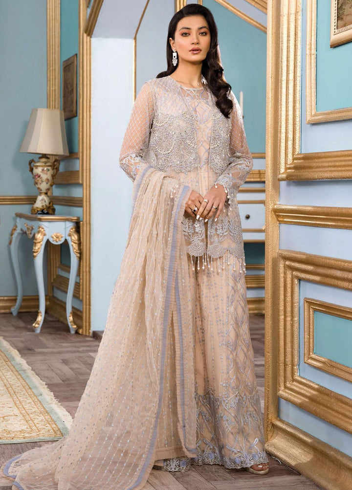 Reign Embroidered Net Suits Unstitched 3 Piece RGN22TF RN-05 ALIENOR - Formals Collection