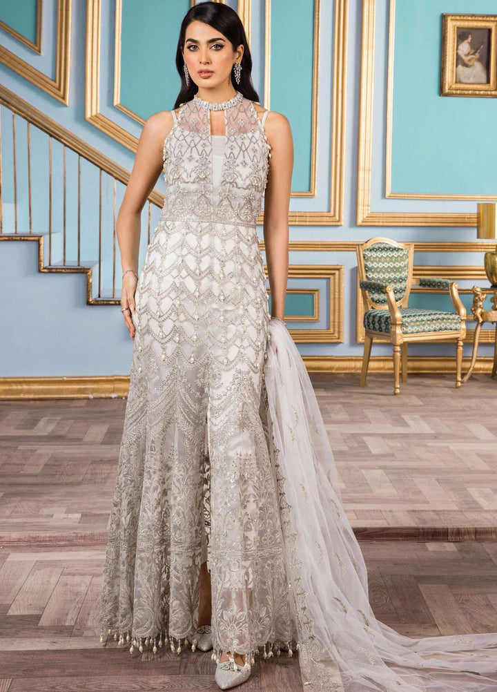 Reign Embroidered Net Suits Unstitched 3 Piece RGN22TF RN-06 FIONA - Formals Collection