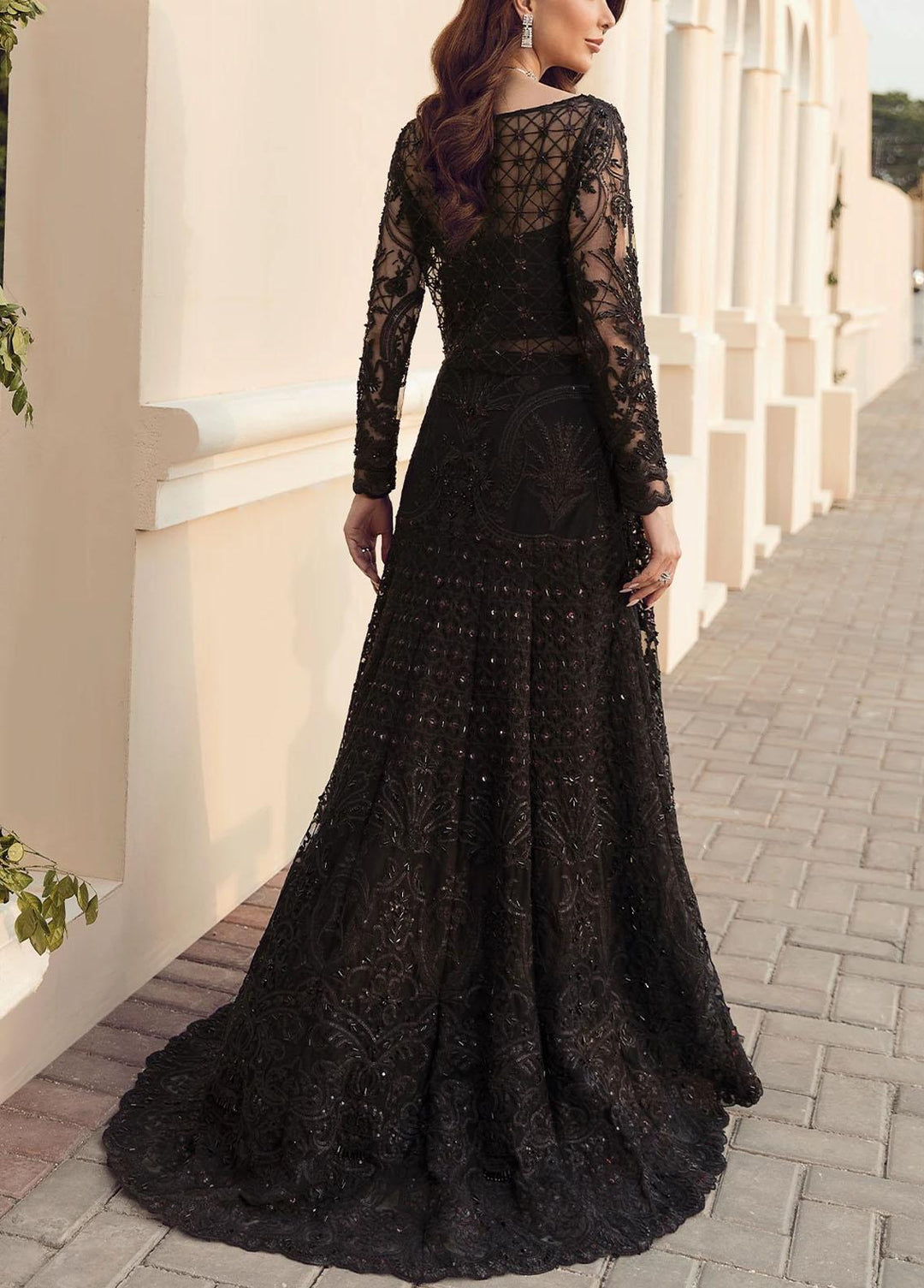 Reignaissance By Reign Embroidered Net Suits Unstitched 3 Piece RGN21WD Melania - Wedding Collection