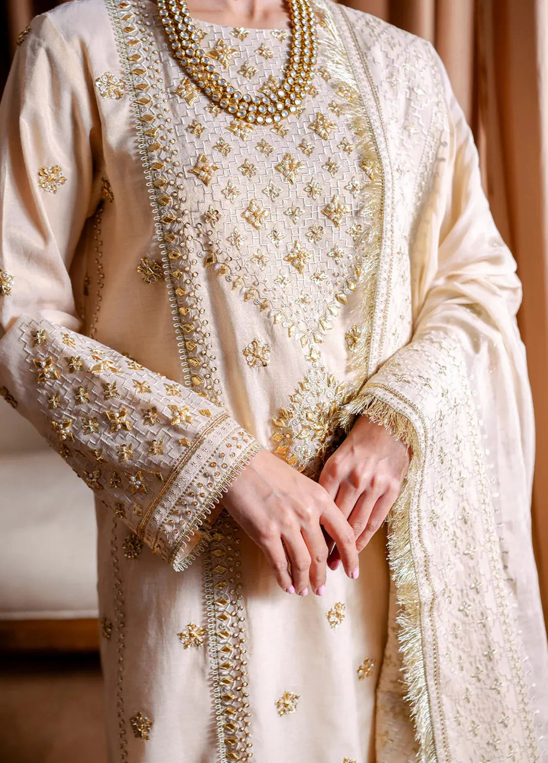 Rema by Faiza Faisal Embroidered Cotton Suits Unstitched 3 Piece FFX24R Saleha - Formals Collection