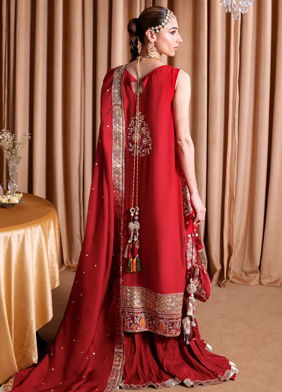 Rema by Faiza Faisal Embroidered Organza Suit Unstitched 3 Piece FFX24R D-04 Zaina - Formals Collection