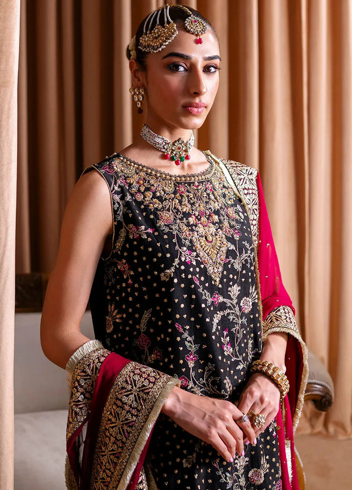 Rema by Faiza Faisal Embroidered Organza Suit Unstitched 3 Piece FFX24R D-05 Irum - Formals Collection