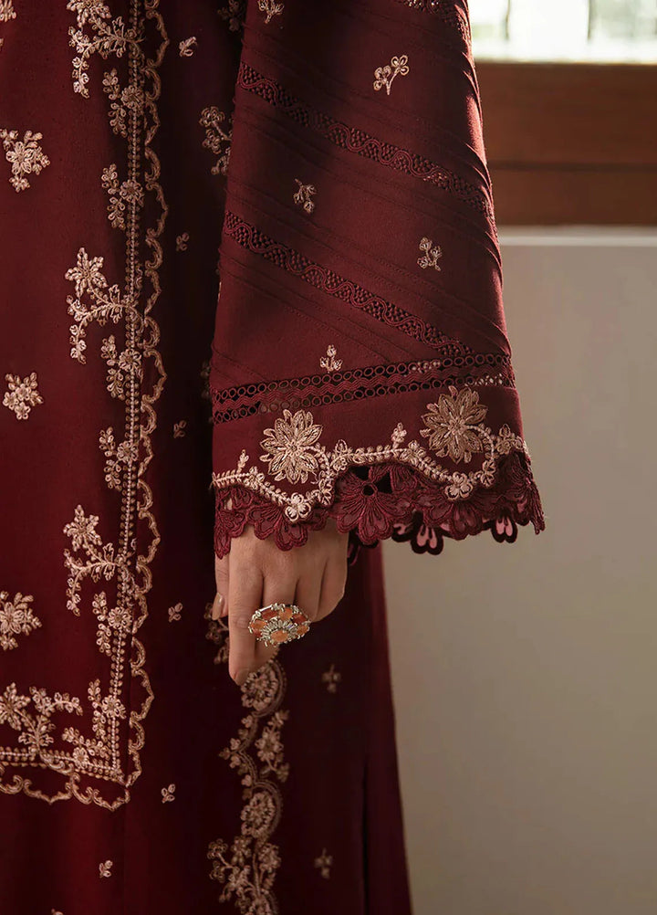 Republic WomensWear Embroidered Karandi Suits Unstitched 3 Piece RW24W D2 Inara - Winter Collection