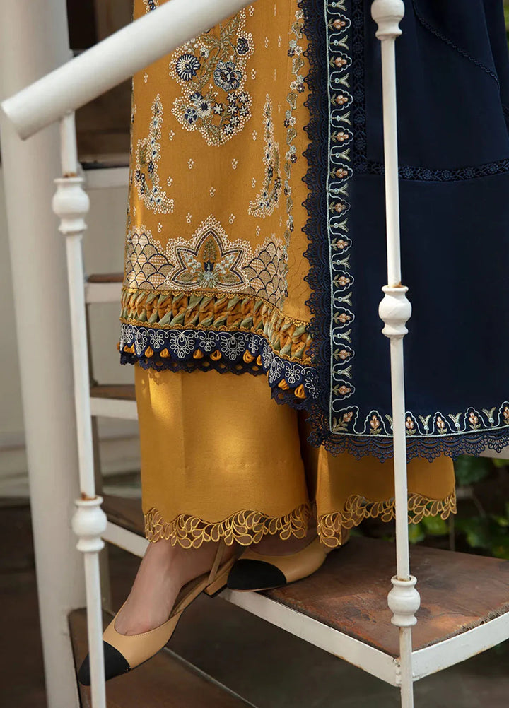 Republic WomensWear Embroidered Karandi Suits Unstitched 3 Piece RW24W D5 Feeha - Winter Collection