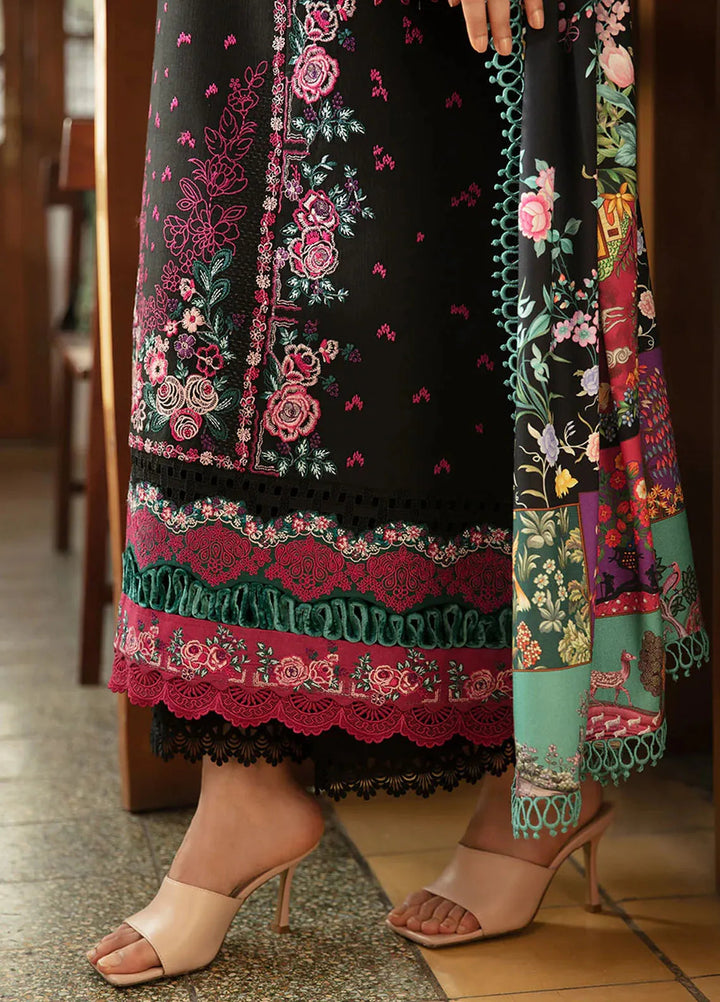 Republic WomensWear Embroidered Khaddar Suits Unstitched 3 Piece RW24W D10 Kian - Winter Collection