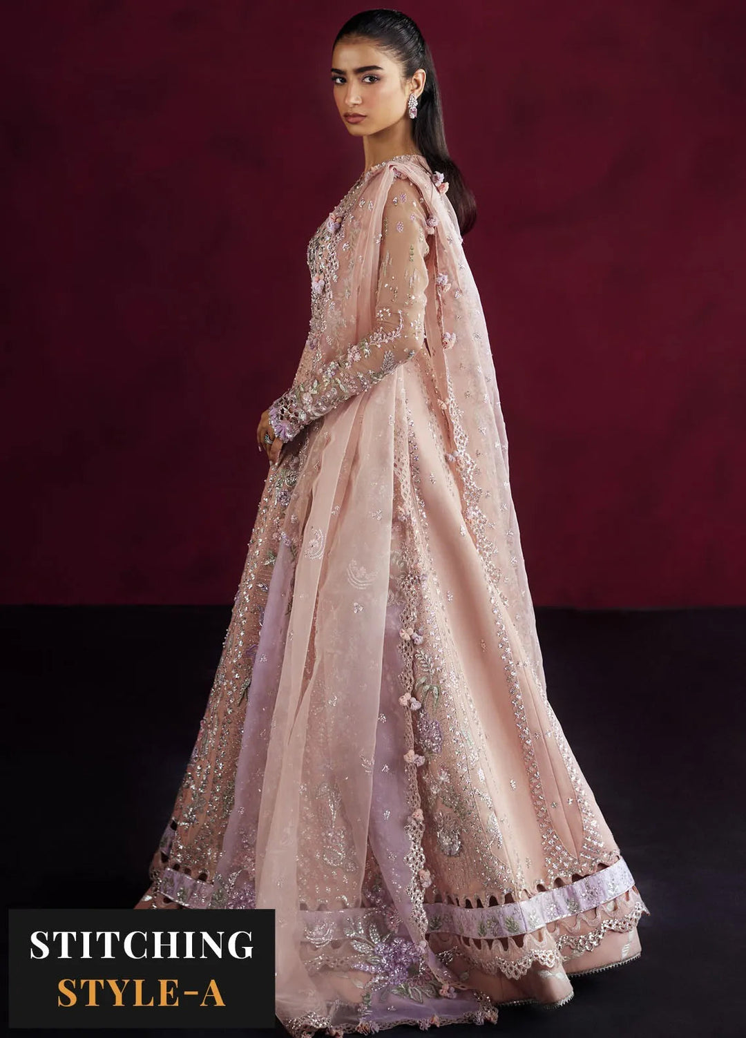 Republic WomensWear Embroidered Suits Unstitched 3 Piece RW24PV D-03 Orsa - Wedding Collection