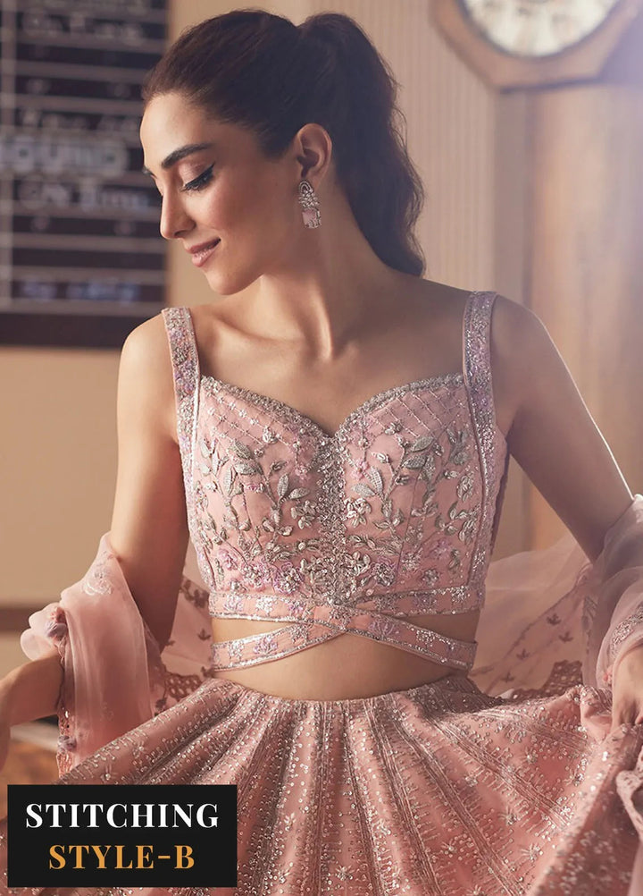 Republic WomensWear Embroidered Suits Unstitched 3 Piece RW24PV D-03 Orsa - Wedding Collection