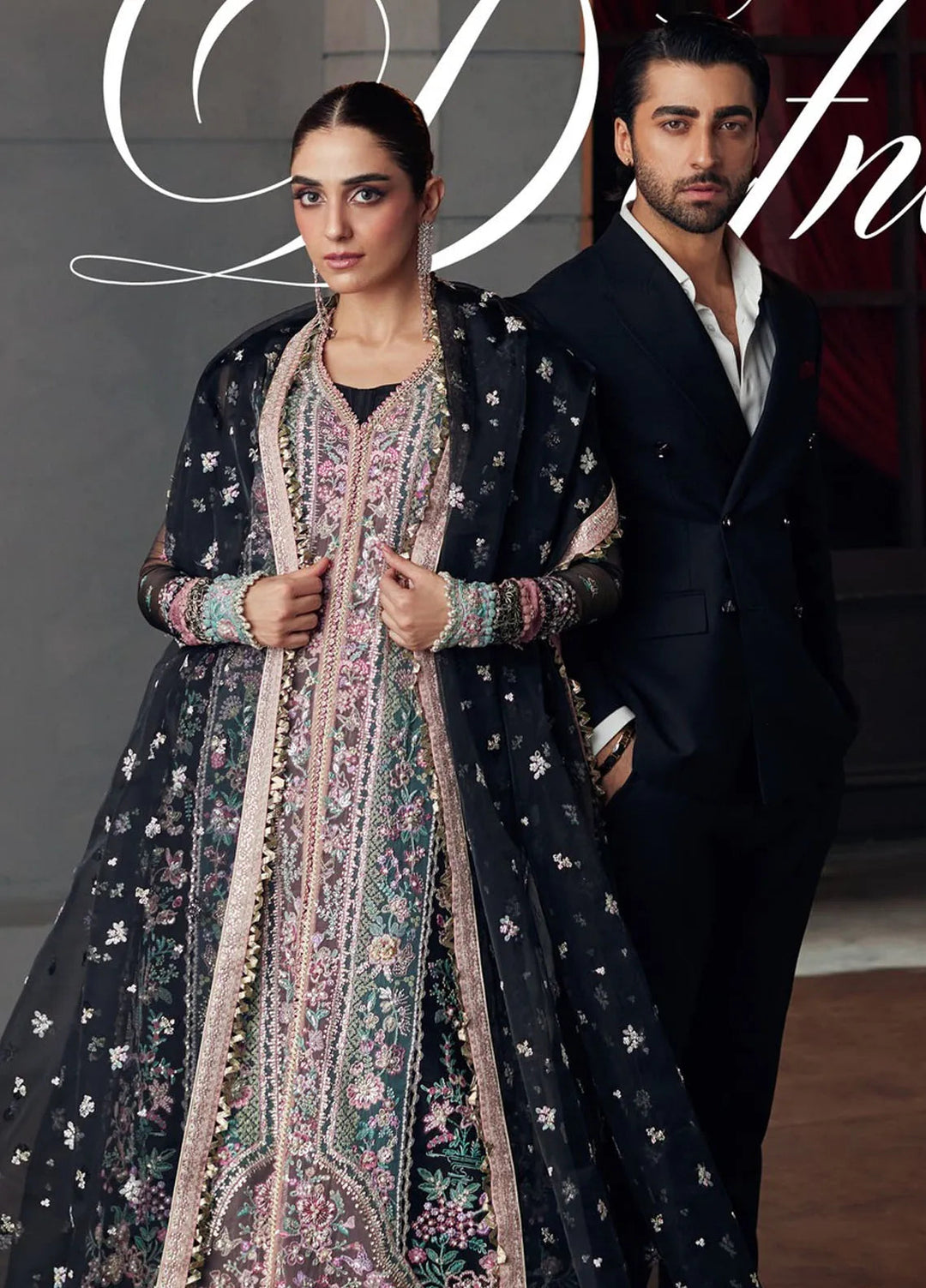 Republic WomensWear Embroidered Suits Unstitched 3 Piece RW24PV D-04 Dafne - Wedding Collection