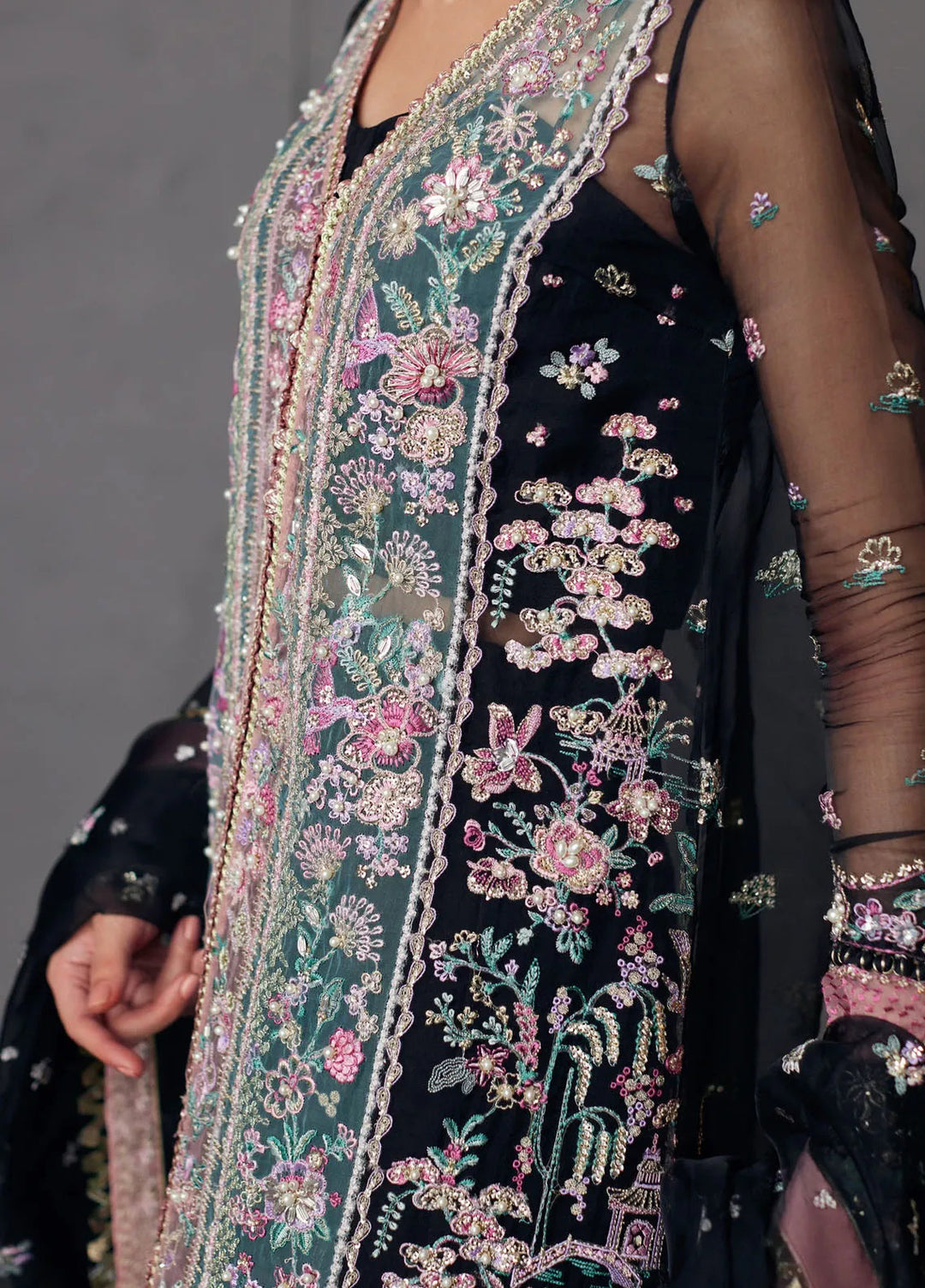 Republic WomensWear Embroidered Suits Unstitched 3 Piece RW24PV D-04 Dafne - Wedding Collection