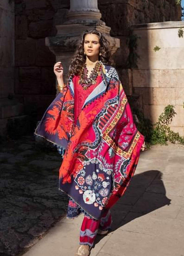 Selene By Republic WomensWear Embroidered Lawn Suits Unstitched 3 Piece RW21S Emel B - Luxury Collection