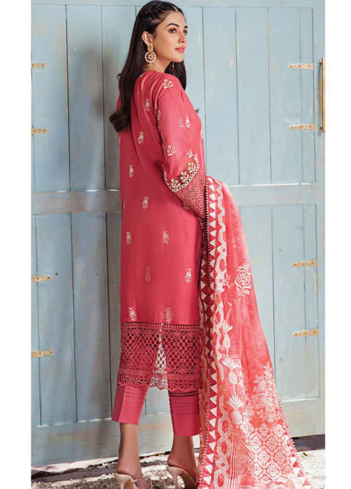 Resham Ghar Embroidered Lawn Suits Unstitched 3 Piece RG21L-2 RGS-06 - Luxury Collection