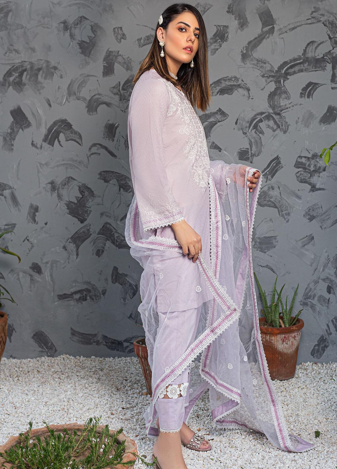Resham Ghar Casual Pret Embroidered Jacquard 2 Piece Suit BRI2PC-02