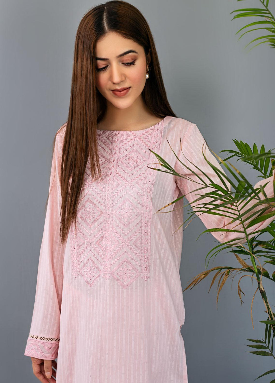 Resham Ghar Casual Pret Embroidered Lawn 2 Piece Suit BR2PC-03