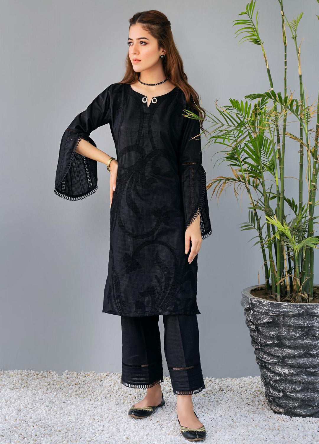 Resham Ghar Casual Pret Embroidered Lawn 2 Piece Suit BR2PC-06