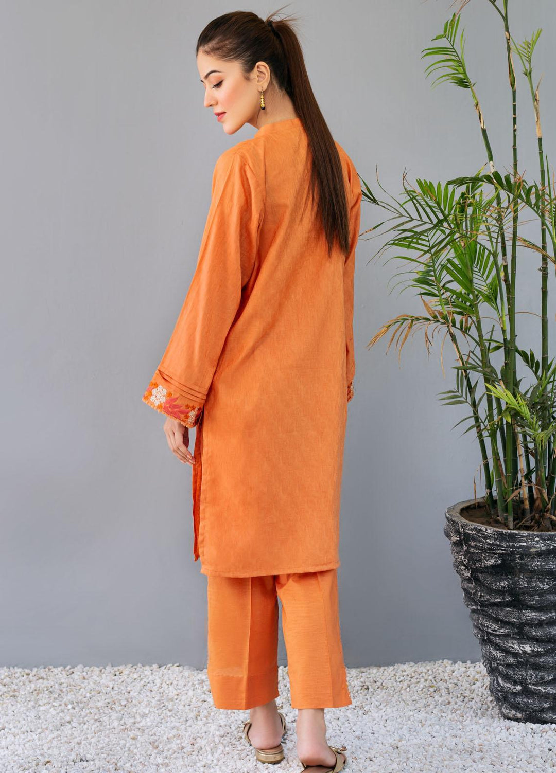 Resham Ghar Casual Pret Embroidered Lawn 2 Piece Suit BR2PC-08