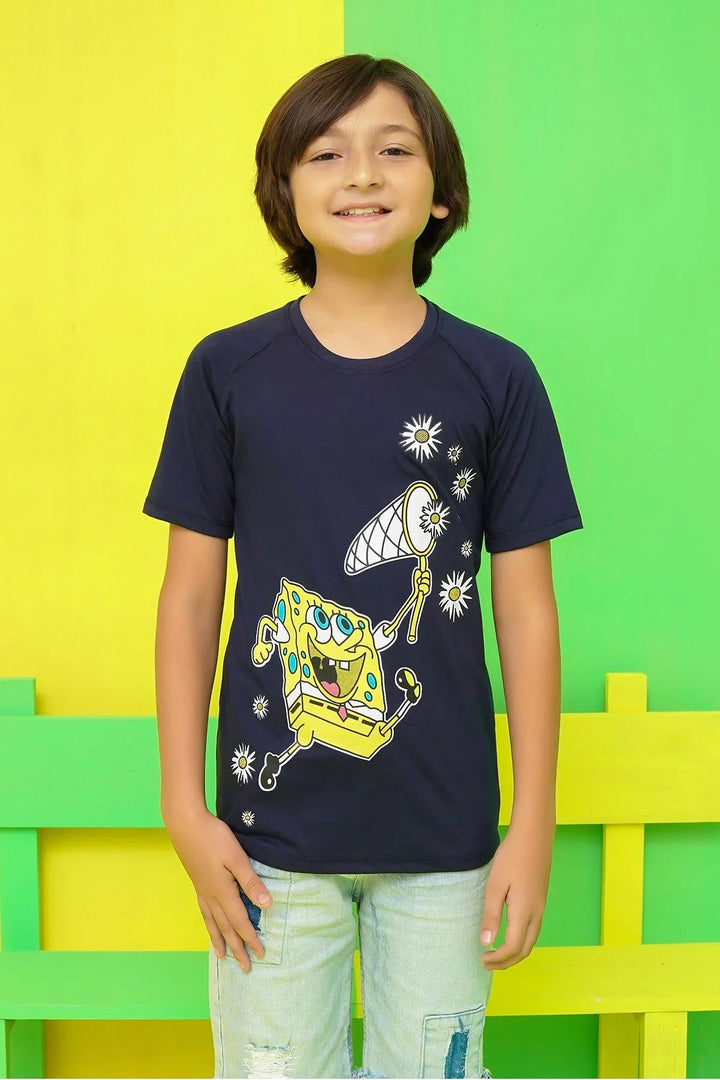Ochre RTW Printed Cotton T-Shirt Boys 1 Piece OKB-296 - Summer Collection